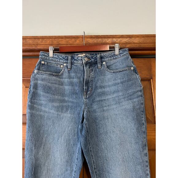 Madewell Women's The Petite Curvy Perfect Vintage Jean in Heathcote Wash SZ 31P - Picture 3 of 14